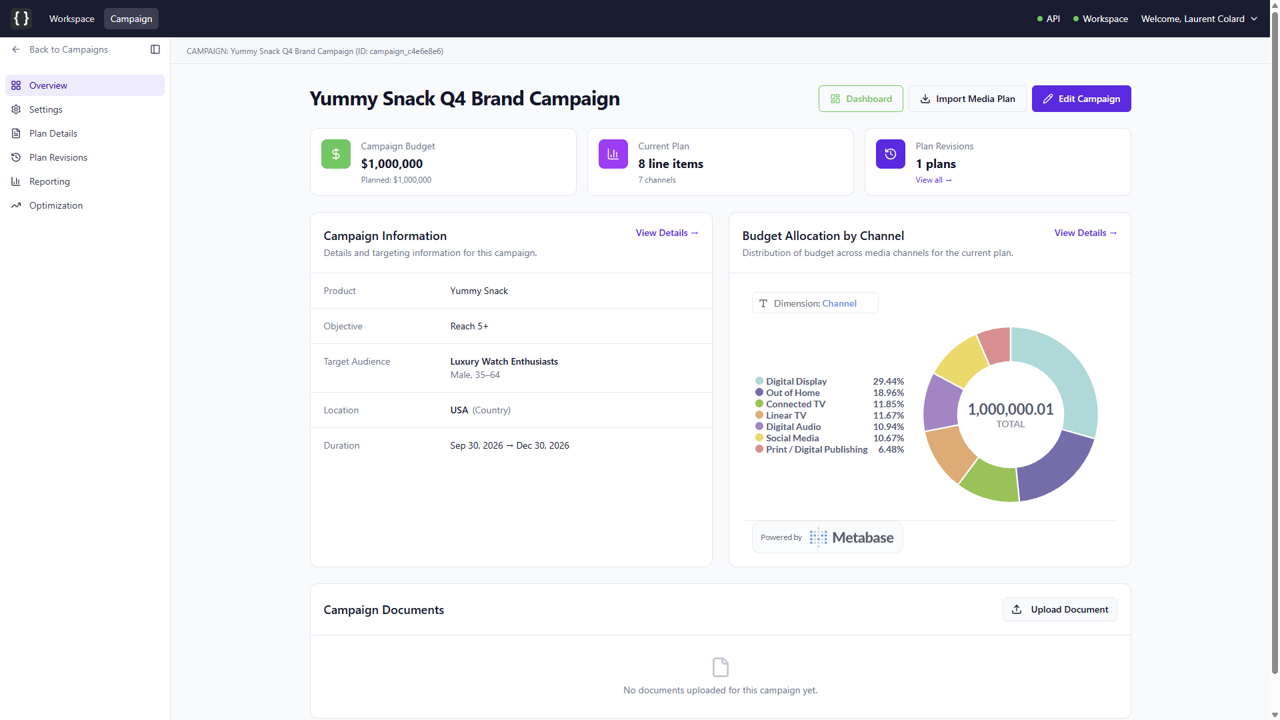 Hosted User Interface
